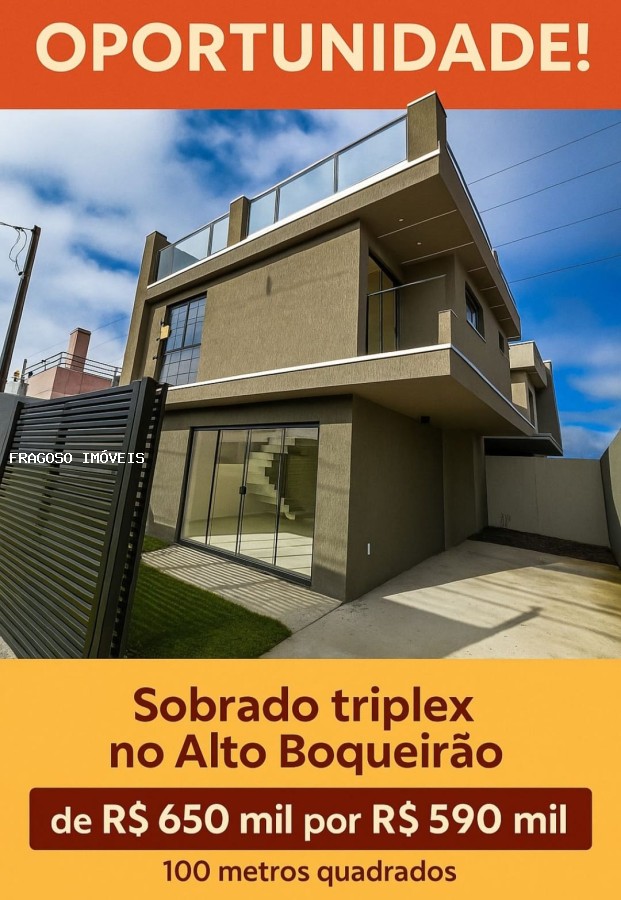 Sobrado, 3 quartos, 100 m² - Foto 2